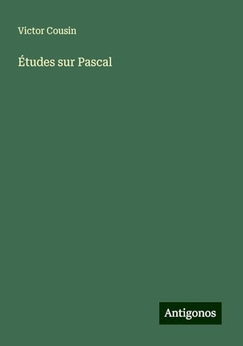 Études sur Pascal