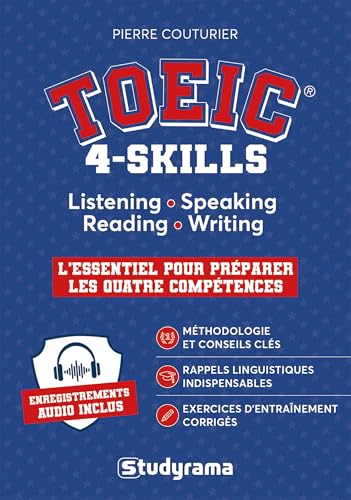 TOEIC® 4-Skills: Listening, Speaking, Reading and Writing - L'essentiel pour préparer les quatre compétences von STUDYRAMA