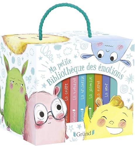 Ma petite bibliothèque des émotions: Coffret en 6 volumes : La peur ; La fierté ; La jalousie ; La tristesse ; La timidité ; La colère