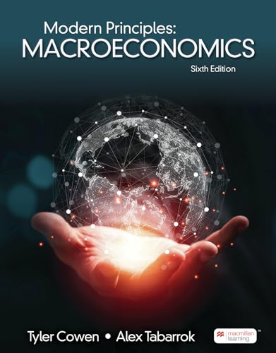 Modern Principles of Macroeconomics von Worth Publishers Inc.,U.S.