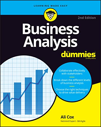Business Analysis For Dummies (For Dummies-Business & Personal Finance) von Wiley John + Sons