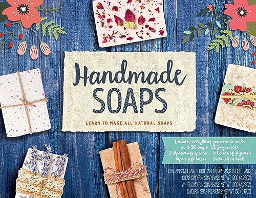 Handmade Soaps Kit: Learn to Make All-Natural Soaps von Chartwell Books