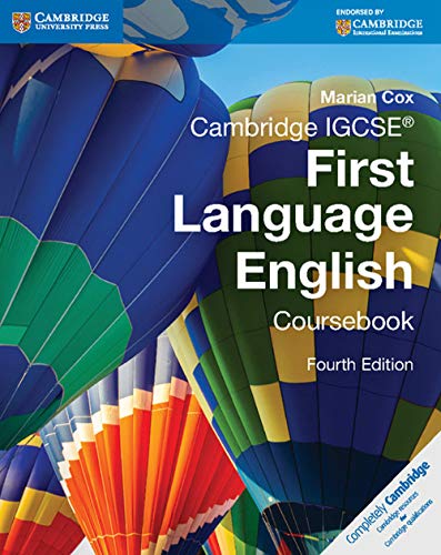 Cambridge Igcse(r) First Language English Coursebook [With CDROM] (Cambridge International IGCSE)