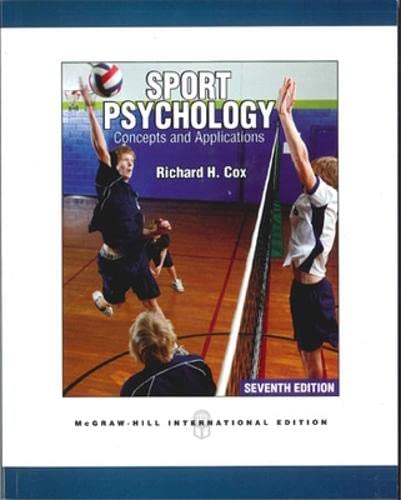 Sport Psychology: Concepts and Applications