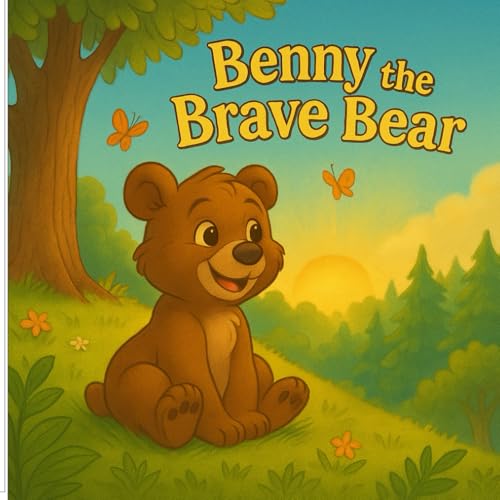 Benny the Brave Bear: Adventures of a curious little bear learning life lessons | A heartwarming tale of courage, kindness, and growing up | With ... forest pictures and coloring sheets inside! von Independently published