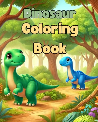 Dinosaur coloring book: Coloring book from 2-5 years (Coloring books Isabelle Craemer)