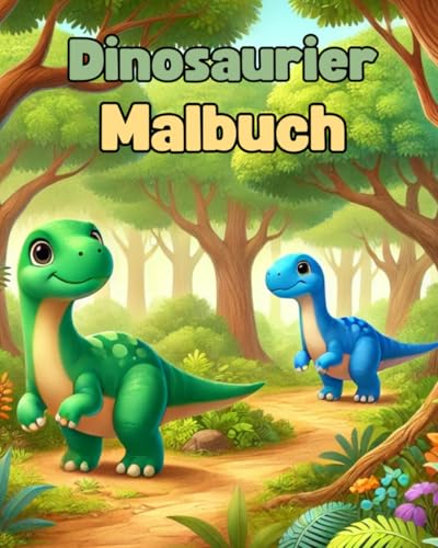 Dinosaurier Ausmalbuch: Ausmalbuch für Kinder 2-5 Jahre (Ausmalbücher Isabelle Craemer)