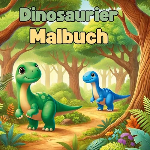 Dinosaurier: Malbuch für Kinder 2-5 Jahre (Ausmalbücher) von Book on Demand