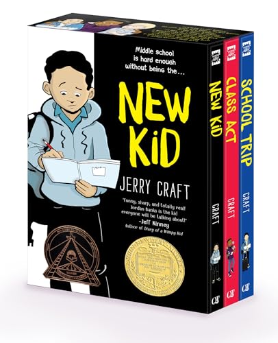 New Kid 3-Book Box Set: A Graphic Novel Collection: New Kid, Class Act, School Trip