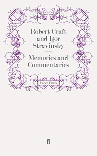 Memories and Commentaries von Faber & Faber