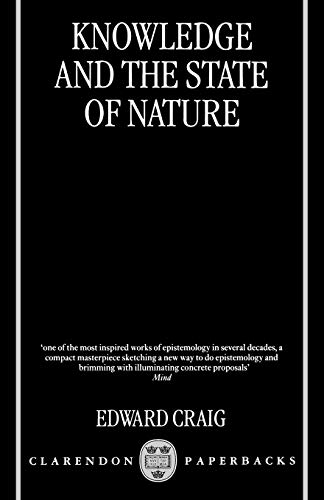 Knowledge and the State of Nature: An Essay in Conceptual Synthesis
