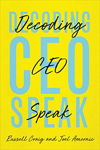Decoding Ceo-speak von University of Toronto Press