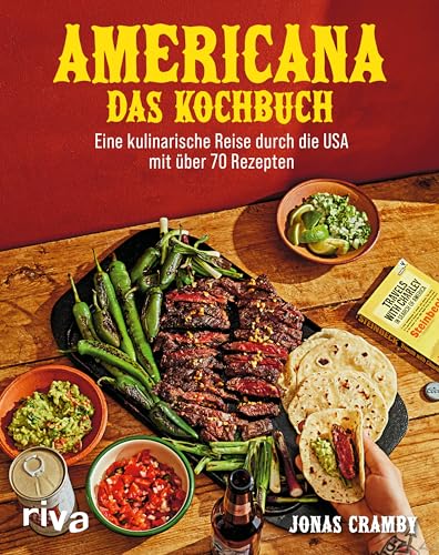 Americana – Das Kochbuch: Eine kulinarische Reise durch die USA mit über 70 Rezepten | Von American Breakfast über Hotdogs, Burger, Cocktails, Südstaaten-Küche, Texmex bis zum Cheesecake Americana – Das Kochbuch: Eine kulinarische Reise durch die USA mit über 70 Rezepten | Von American Breakfast über Hotdogs, Burger, Cocktails, Südstaaten-Küche, Texmex bis zum Cheesecake