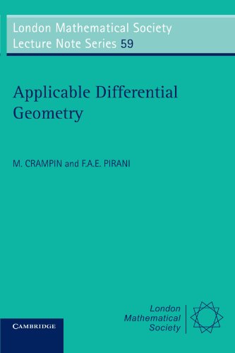 Applicable Differential Geometry (London Mathematical Society Lecture Note Series) von Cambridge University Press
