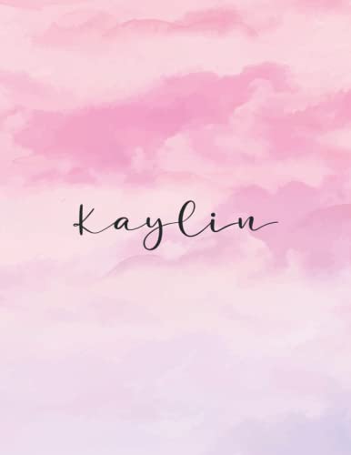 Kaylin: Journal Notebook Gray for Writing and Drawing, Blank | Calligraphy Dot Grid Journals | 8.5 x 11 inch - V.988