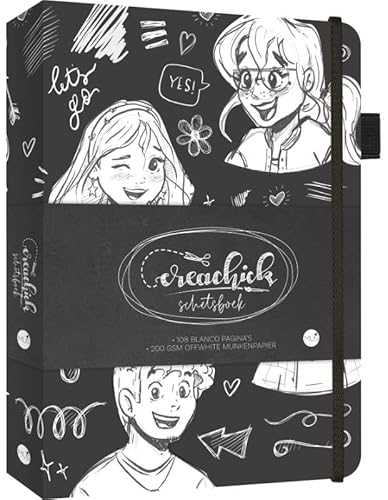 CreaChick Schetsboek Black CreaChick Schetsboek Black von BBNC Uitgevers