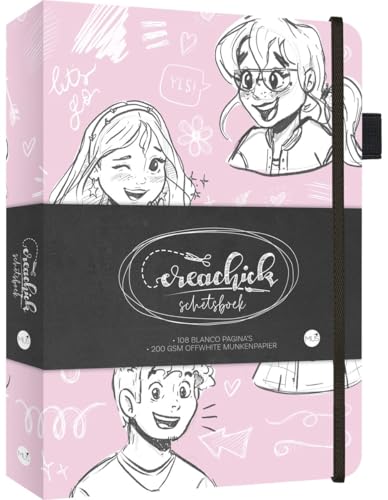 CreaChick Schetsboek Pink CreaChick Schetsboek Pink von BBNC Uitgevers