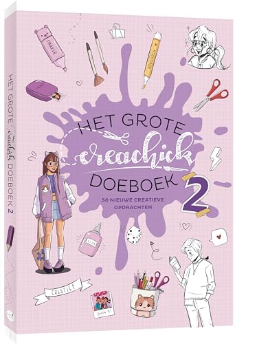 Het grote CreaChick doeboek 2: 50 nieuwe creatieve opdrachten