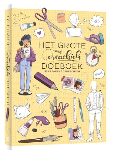 Het grote CreaChick doeboek: 50 creatieve opdrachten