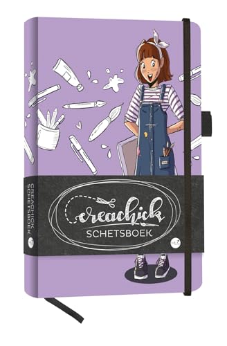Lila (CreaChick Schetsboek) von BBNC Uitgevers