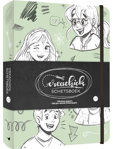 Sage Green (CreaChick Schetsboek) von BBNC Uitgevers