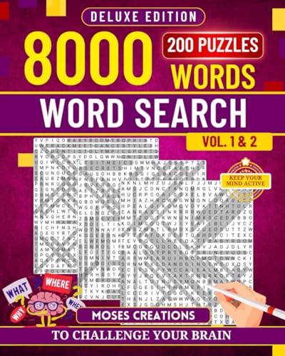 Special Edition Word Search Puzzle: 200 Entertaining Puzzles to Test Your Knowledge and Word-Finding Skills von Independently published