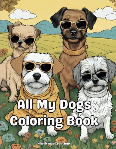 All My Dogs Coloring Book von Independently published