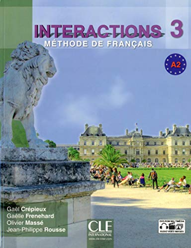 Interactions 3: Livre de l'eleve - A2 + DVD: Livre + DVD-Rom A2
