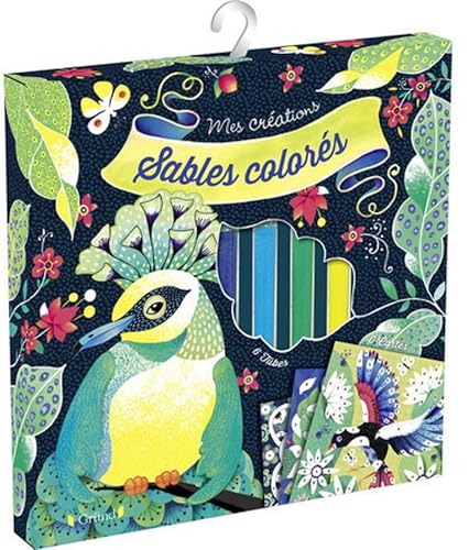 Sables colorés - Oiseaux de paradis