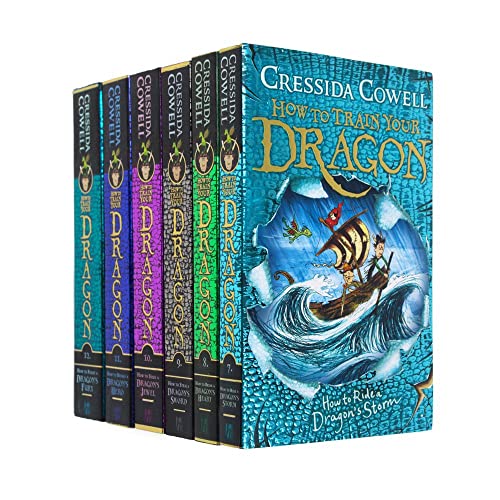 How to Train Your Dragon 6 Books Collection Set Book 7 to12 By Cressida Cowell