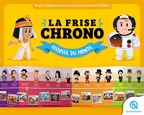 La frise chrono Histoire du monde: Chronopoche von QUELLE HISTOIRE