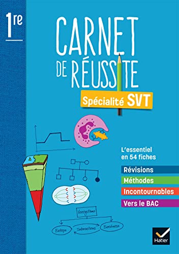 Mon carnet de réussite SVT 1re - Ed 2022 - Carnet élève: Carnet de l'élève