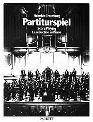 Partiturspiel: Ein Übungsbuch in 4 Bänden. Band 1. von Schott