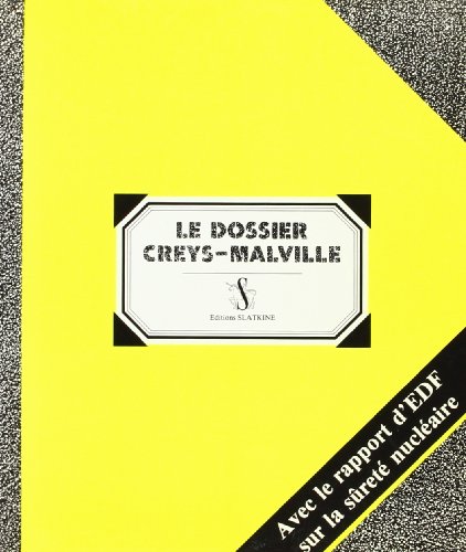 Dossier Creys-Malville. von SLATKINE