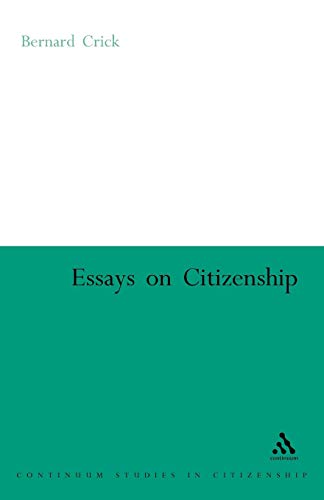 Essays on Citizenship (Continuum Collection) von Continuum