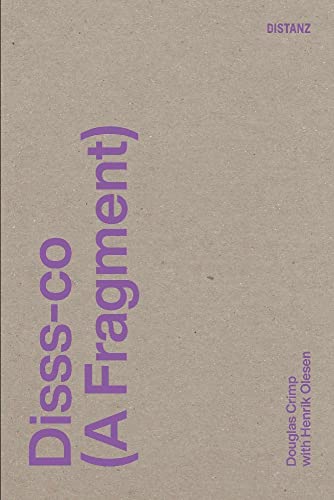 Disss-co (A Fragment): (englische Ausgabe) (Kontext) von Distanz Verlag Gmbh C/O Edel Germany Gmbh LLC