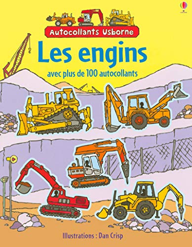 Les engins - Autocollants Usborne