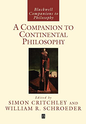 COMPAN TO CONTINEN PHILO (Blackwell Companions to Philosophy) von Wiley