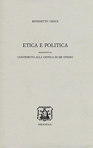 Etica e politica von Bibliopolis