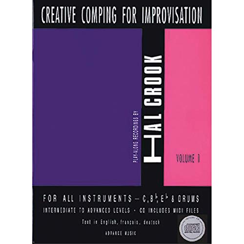 Creative Comping for Improvisation: Vol. 1. Melodie-Instrumente und Schlagzeug. Lehrbuch.