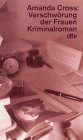 Verschwörung der Frauen: Kriminalroman (dtv Literatur) von dtv Verlagsgesellschaft mbH & Co. KG
