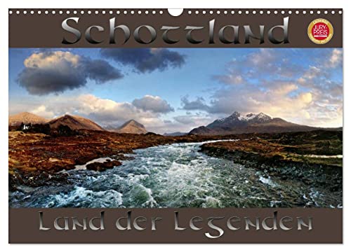 Schottland - Land der Legenden (Wandkalender 2025 DIN A3 quer), CALVENDO Monatskalender von CALVENDO