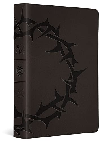 ESV Large Print Compact Bible (Trutone, Charcoal, Crown Design): English Standard Version, Trutone, Charcoal, Crown Design von Crossway Books