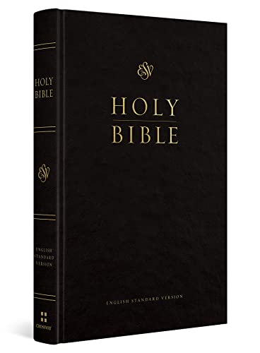 The Holy Bible: English Standard Version, Black, Church Bible