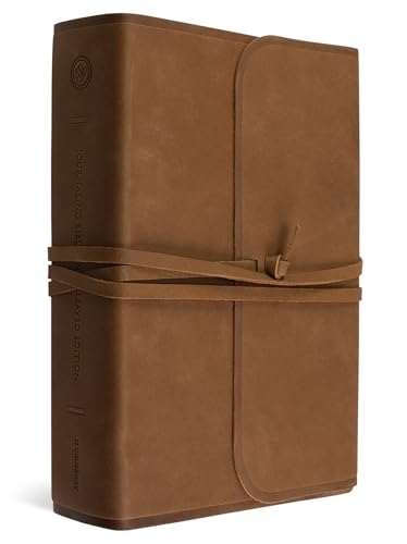 ESV Journaling Bible, Interleaved Edition: English Standard Bible, Brown, Flap With Strap, Natural Leather, Journaling Bible, Interleaved Edition ESV Journaling Bible, Interleaved Edition: English Standard Bible, Brown, Flap With Strap, Natural Leather, Journaling Bible, Interleaved Edition