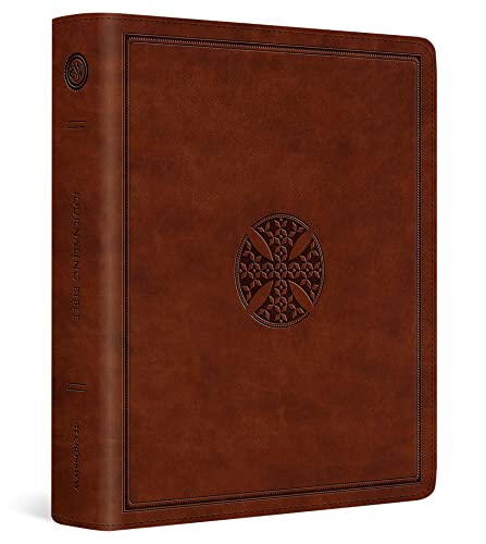 The Holy Bible: English Standard Version, Journaling Bible, Trutone, Brown, Mosaic Cross Design The Holy Bible: English Standard Version, Journaling Bible, Trutone, Brown, Mosaic Cross Design