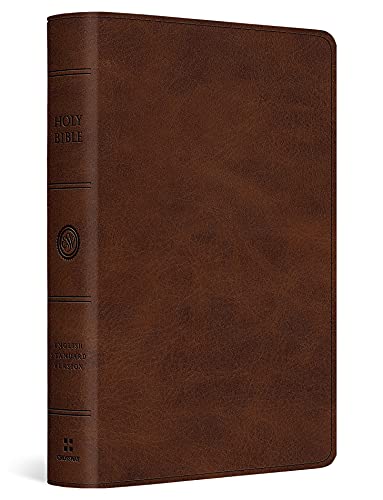 ESV Large Print Bible: English Standard Version, Large Print, Trutone, Deep Brown
