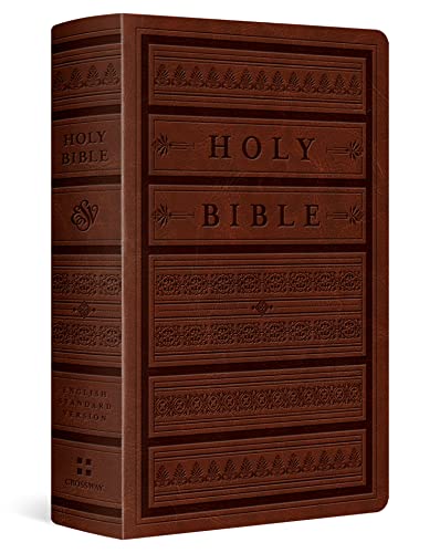 ESV Large Print Personal Size Bible: English Standard Version, Brown, Engraved Mantel, Trutone, Personal Size ESV Large Print Personal Size Bible: English Standard Version, Brown, Engraved Mantel, Trutone, Personal Size