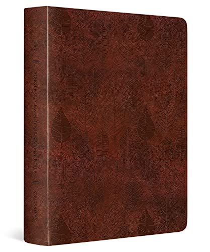 ESV Single Column Journaling Bible: English Standard Version Chestnut Trutone Leaves Design Single Column Journaling Bible von Crossway Books