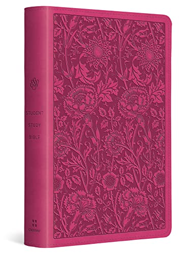 ESV Student Study Bible: English Standard Version, Berry, Floral Design, Trutone